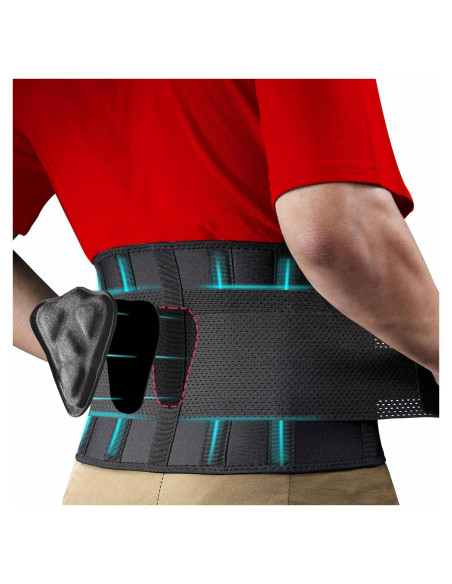 Faja Lumbar FEATOL con Almohadilla 3D Ergonómica S/M Faja Lumbar FEATOL con Almohadilla 3D Ergonómica S/M