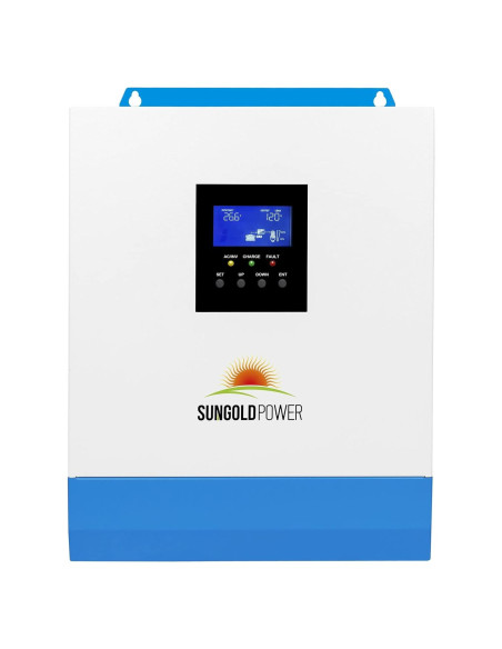 Inversor Solar 3000W 24V SunGoldPower con Cargador MPPT Inversor Solar 3000W 24V SunGoldPower con Cargador MPPT