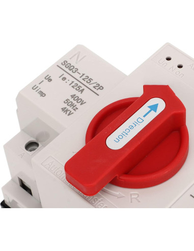 Interruptor de Transferencia Automático 125A 400V Buachois