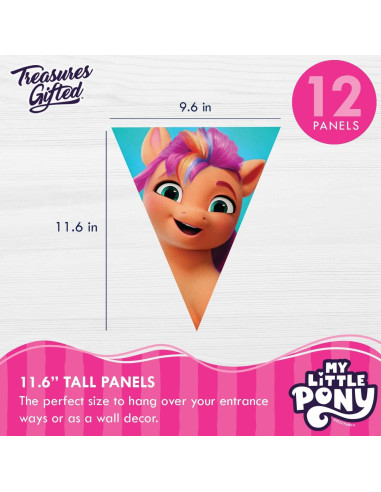 Conjunto de Banderas de Cumpleaños My Little Pony - Treasures Gifted