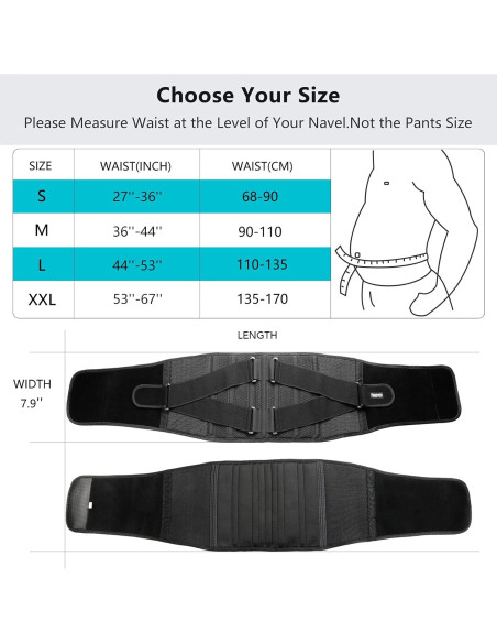 Faja Lumbar FREETOO M para Alivio de Espalda Baja Faja Lumbar FREETOO M para Alivio de Espalda Baja