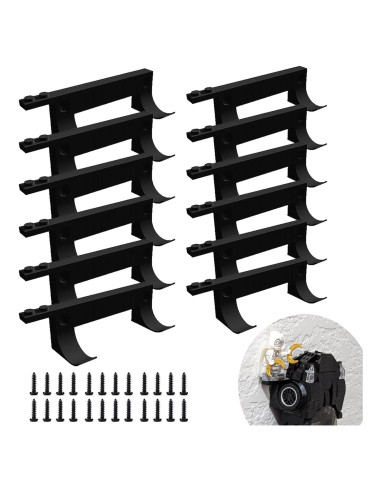 Soporte de pared TEYOUYI para Lego Speed Champions 12 piezas