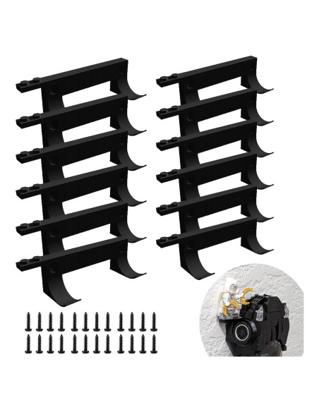 Soporte de pared TEYOUYI para Lego Speed Champions 12 piezas Soporte de pared TEYOUYI para Lego Speed Champions 12 piezas