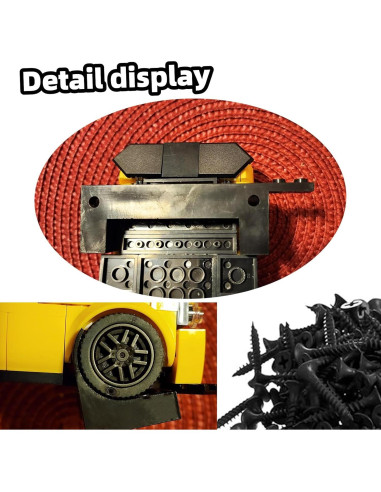 Soporte de pared TEYOUYI para Lego Speed Champions 12 piezas
