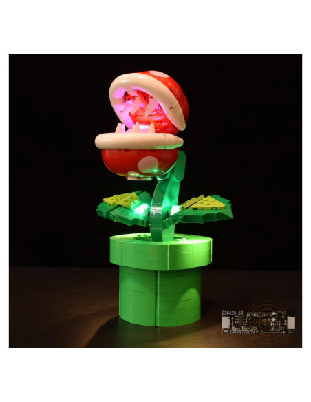 Kit de Iluminación LED LightGo para Lego Planta Piraña Kit de Iluminación LED LightGo para Lego Planta Piraña