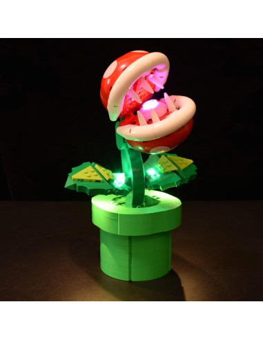 Kit de Iluminación LED LightGo para Lego Planta Piraña