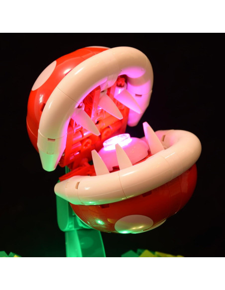 Kit de Iluminación LED LightGo para Lego Planta Piraña Kit de Iluminación LED LightGo para Lego Planta Piraña