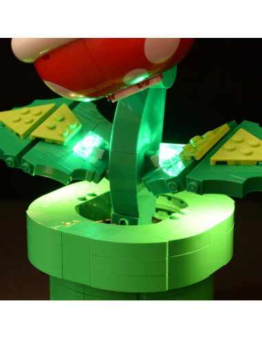 Kit de Iluminación LED LightGo para Lego Planta Piraña