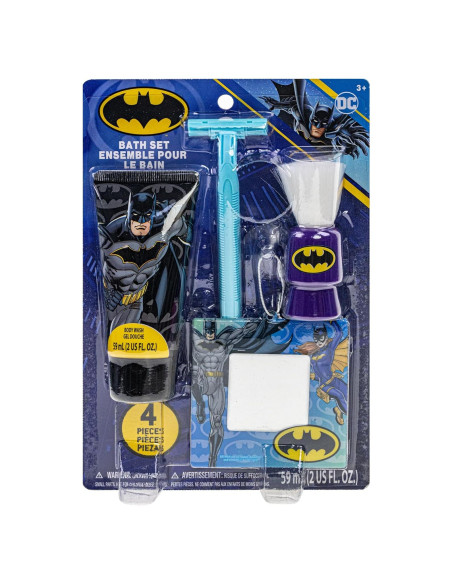 Kit de Afeitado Batman TownleyGirl para Niños 3 Años Kit de Afeitado Batman TownleyGirl para Niños 3 Años