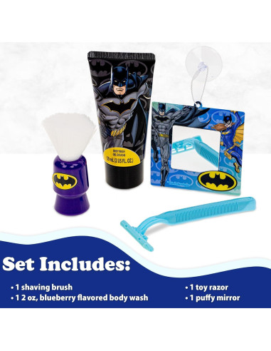 Kit de Afeitado Batman TownleyGirl para Niños 3 Años