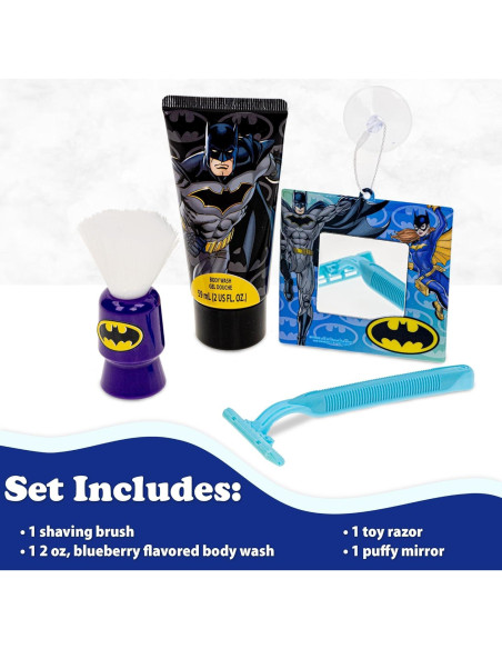 Kit de Afeitado Batman TownleyGirl para Niños 3 Años Kit de Afeitado Batman TownleyGirl para Niños 3 Años