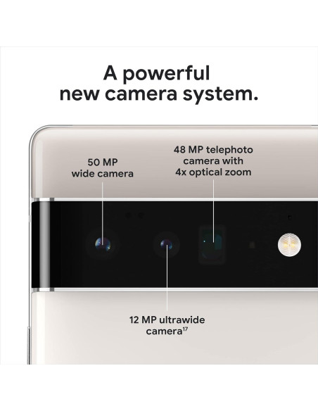 Google Pixel 6 Pro - Smartphone 5G 128GB - Cámara Avanzada Google Pixel 6 Pro - Smartphone 5G 128GB - Cámara Avanzada