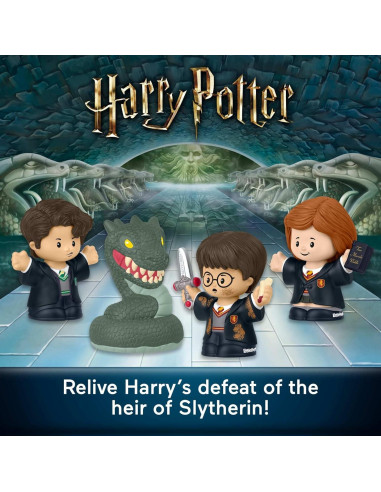 Conjunto Edición Especial Little People Harry Potter Cámara Secreta
