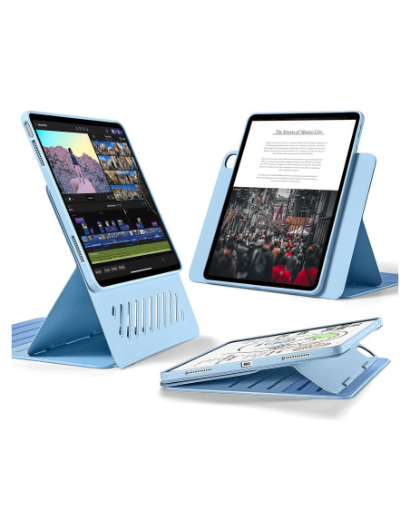 Funda ESR para iPad Air 13" M3/M2 2024/2025, Soporte Ajustable Funda ESR para iPad Air 13" M3/M2 2024/2025, Soporte Ajustable