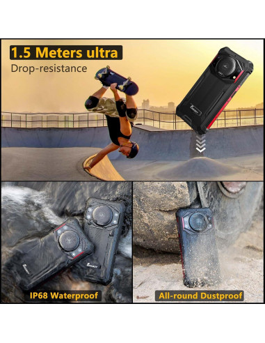 FOSSiBOT F101P Teléfono Rugerizado 7GB 64GB 10600mAh