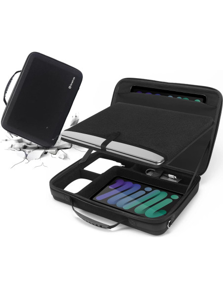 Bolsa de hombro Smatree para laptop 41.5 cm y iPad 28.5 cm Bolsa de hombro Smatree para laptop 41.5 cm y iPad 28.5 cm