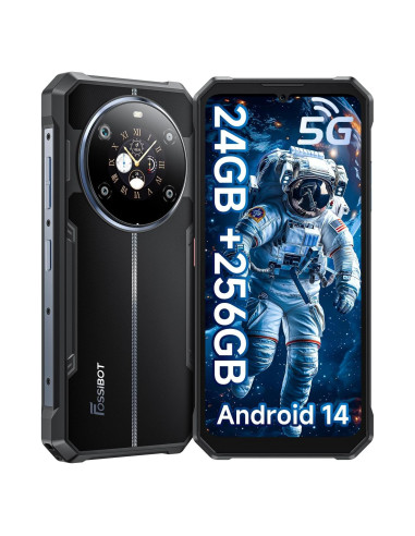 FOSSIBOT F109 Teléfono Resistente 5G 24GB+256GB IP68