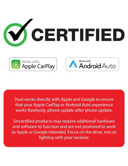 Estéreo Doble DIN Dual Electronics 7" Bluetooth CarPlay Estéreo Doble DIN Dual Electronics 7" Bluetooth CarPlay