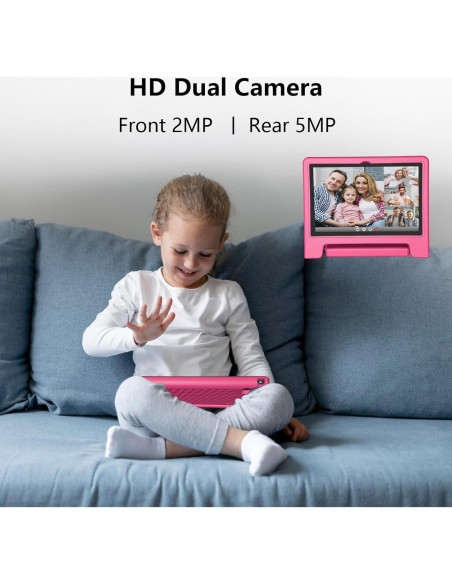 Tableta JREN 10.1" para Niños Android 14 64GB Rosa Tableta JREN 10.1" para Niños Android 14 64GB Rosa