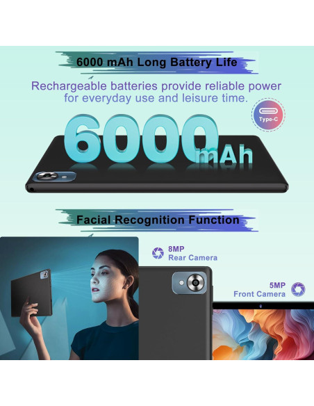 Tableta Android 14 Fezawio F11 10.1" 20GB RAM 128GB Tableta Android 14 Fezawio F11 10.1" 20GB RAM 128GB
