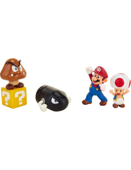 Figuras Super Mario Jakks Pacific Acorn Plains Set 5 Piezas Figuras Super Mario Jakks Pacific Acorn Plains Set 5 Piezas