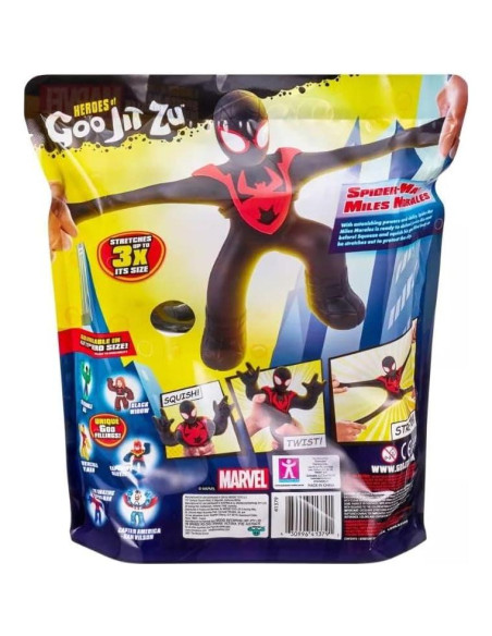 Héroe Aplastable Goo Jit Zu Spider-Man 20 cm Gigante Héroe Aplastable Goo Jit Zu Spider-Man 20 cm Gigante