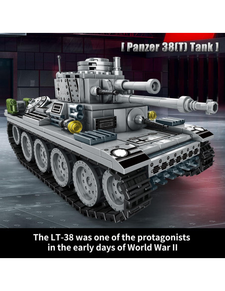 Juguete de Construcción Tanques WWII Shuangyi 1030 Piezas Juguete de Construcción Tanques WWII Shuangyi 1030 Piezas