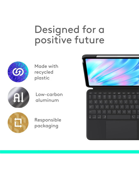 Funda con Teclado Logitech Combo Touch para iPad Air 11" Funda con Teclado Logitech Combo Touch para iPad Air 11"