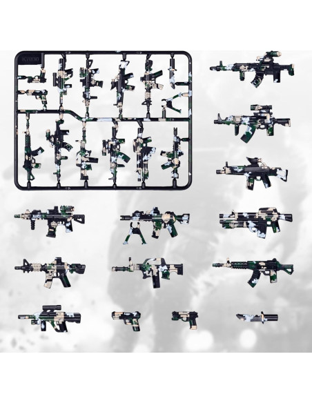 51 Piezas Soldados Juguete MaozyHomie Camuflaje Militar 51 Piezas Soldados Juguete MaozyHomie Camuflaje Militar