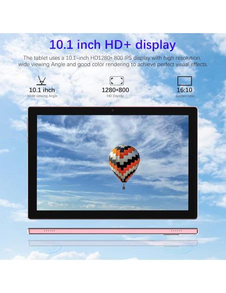 Tableta 2 en 1 COOPERS 10" Android 14, 8GB RAM, Rosa Tableta 2 en 1 COOPERS 10" Android 14, 8GB RAM, Rosa