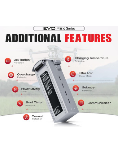 Batería Autel EVO Max 4T 8070mAh Intercambiable 42min Vuelo