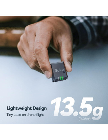Ruko R111S Rastreador GPS para Drones con Buzzer y Batería