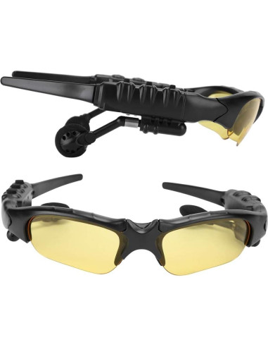 Gafas de Sol Bluetooth 2 en 1 con Auriculares Amarillo