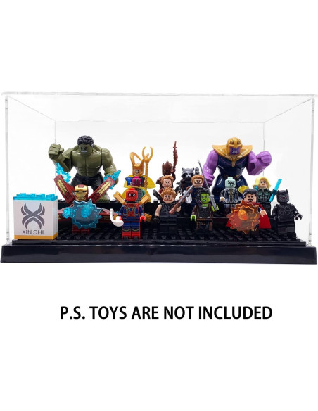 Caja de Exhibición Acrílica Hytiger para 35 Minifiguras Caja de Exhibición Acrílica Hytiger para 35 Minifiguras