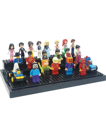 Caja de Exhibición Acrílica Hytiger para 35 Minifiguras Caja de Exhibición Acrílica Hytiger para 35 Minifiguras