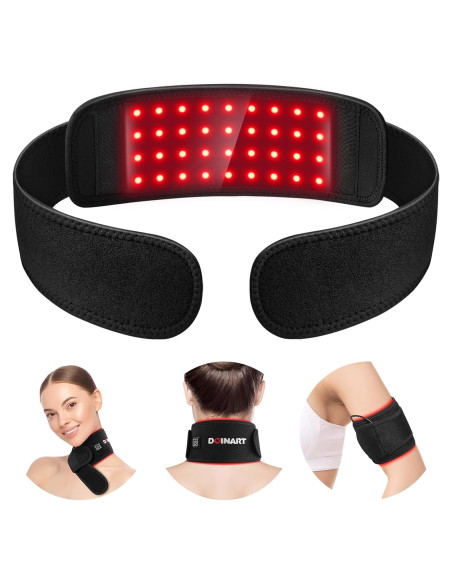 Cinturón de Terapia de Luz Roja Doinart para Cuello y Cara Cinturón de Terapia de Luz Roja Doinart para Cuello y Cara
