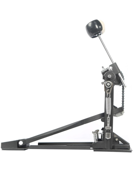Pedal de Bombo Doble Janerock, Simple, Ajustable, Antideslizante Pedal de Bombo Doble Janerock, Simple, Ajustable, Antideslizante