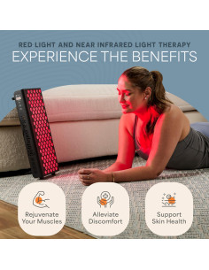Panel de Terapia de Luz Roja LifePro LP-BIOHLPLS - Alivio Dolor 2