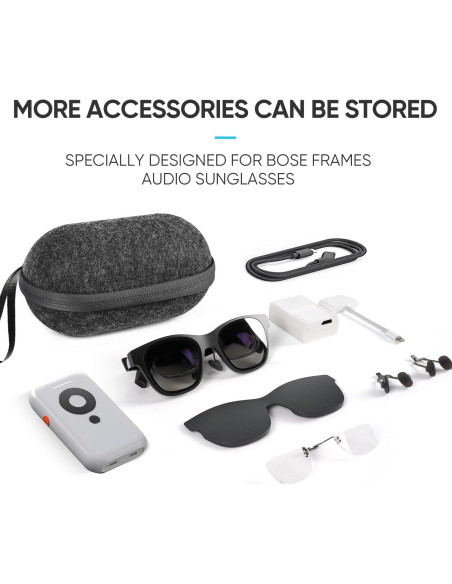 Funda Dura SARLAR para Gafas XREAL Air y Rokid Air Funda Dura SARLAR para Gafas XREAL Air y Rokid Air
