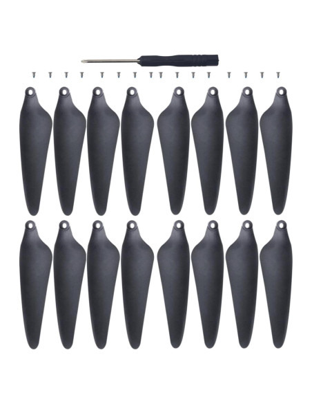 Hélices Fytoo 16PCS para Dron RC HS360S Plegables Hélices Fytoo 16PCS para Dron RC HS360S Plegables
