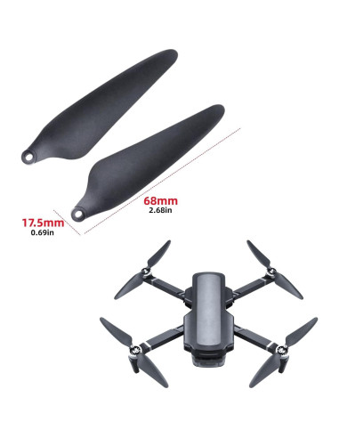 Hélices Fytoo 16PCS para Dron RC HS360S Plegables