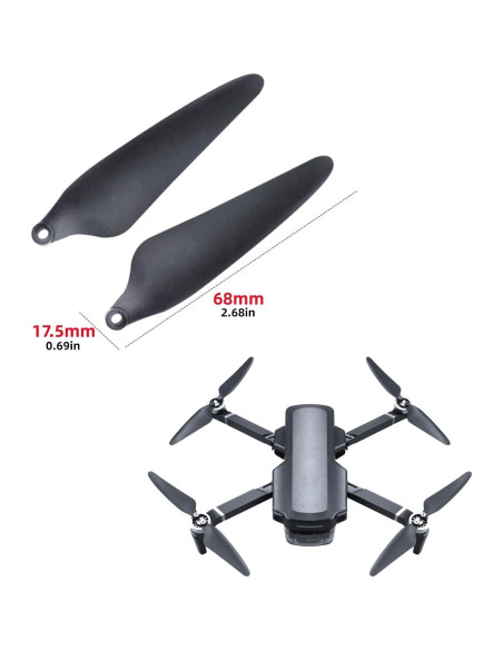 Hélices Fytoo 16PCS para Dron RC HS360S Plegables Hélices Fytoo 16PCS para Dron RC HS360S Plegables