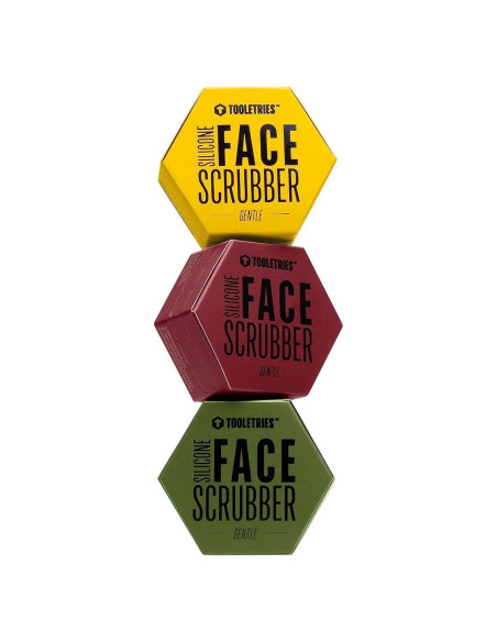 Exfoliante Facial para Hombres Tooletries - Cepillo de Silicona Exfoliante Facial para Hombres Tooletries - Cepillo de Silicona