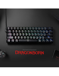 Teclado Gaming Redragon K630 RGB 60% Mecánico Compacto 2