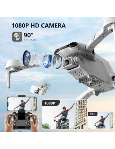 Dron Plegable DRONEEYE F10 con Cámara HD 1080P y Control App
