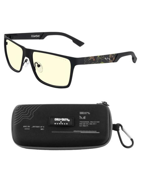 Gunnar Gafas de Juego Call of Duty Edición UAV Bloqueo Luz Azul Gunnar Gafas de Juego Call of Duty Edición UAV Bloqueo Luz Azul