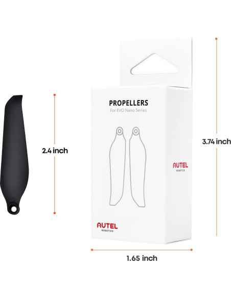 Hélices Autel EVO Nano 8 PCS Bajo Ruido Nylon Plegables Hélices Autel EVO Nano 8 PCS Bajo Ruido Nylon Plegables