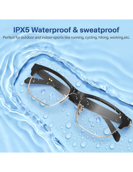 Gafas de Audio Bluetooth GenXenon con Filtro Luz Azul Gafas de Audio Bluetooth GenXenon con Filtro Luz Azul