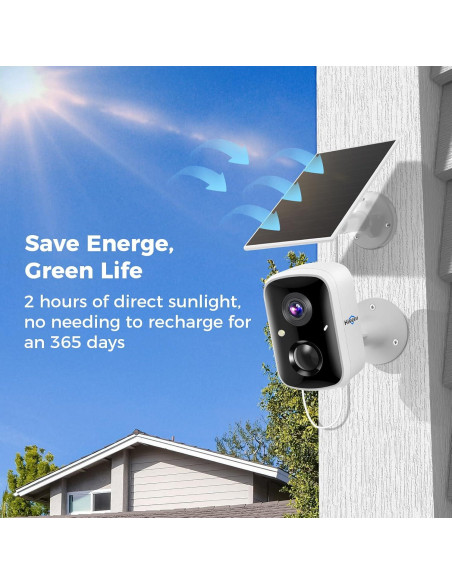 Cámara de Seguridad Solar Hiseeu C90-SP-V 4MP WiFi IP66 Cámara de Seguridad Solar Hiseeu C90-SP-V 4MP WiFi IP66