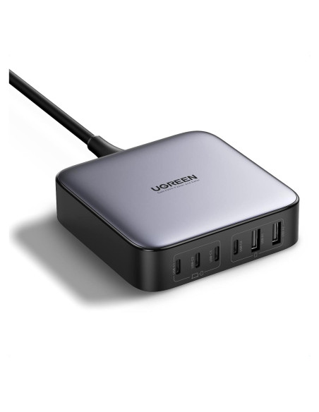 Cargador USB C UGREEN 200W 6 Puertos para MacBook y iPhone Cargador USB C UGREEN 200W 6 Puertos para MacBook y iPhone